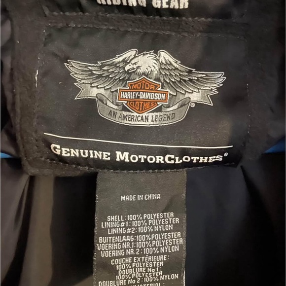Harley Davidson Willie G Fleece Riding Jacket with Hood 2XL - Picture 6 of 9